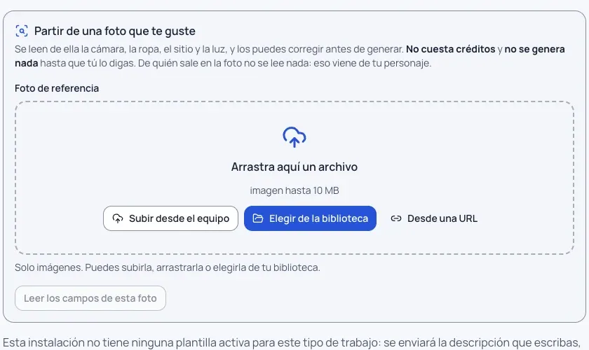 Rellenar el fotograma desde una foto